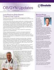 OB/GYN Newsletter Summer 2021