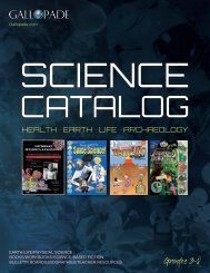 Gallopade Science Catalog