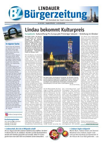 31.07.2021 Lindauer Bürgerzeitung