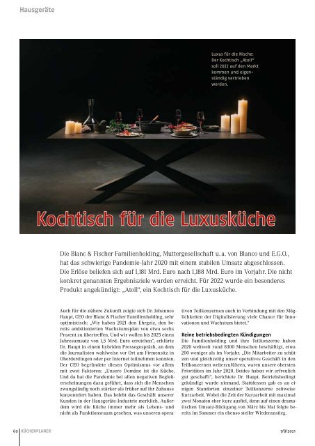 Küchenplaner Ausgabe 7/8