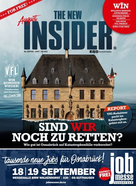 THE NEW INSIDER No. XXVIII, August 2021 #457