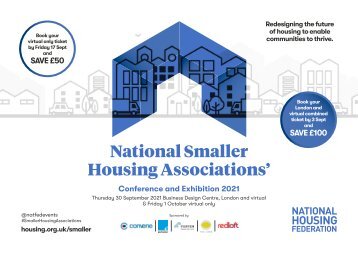Smaller Housing Associations' Conference and Exhibition 2021 