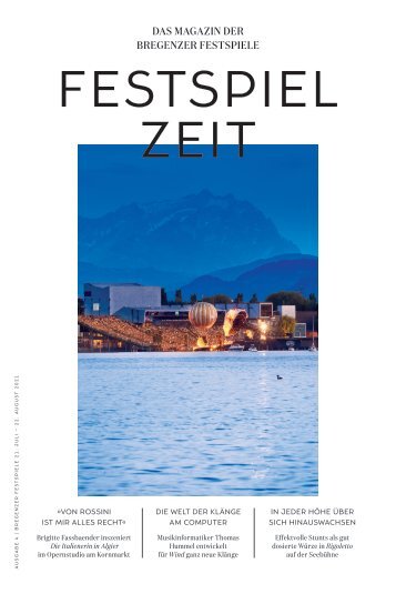 Festspielzeit Sommer 2021