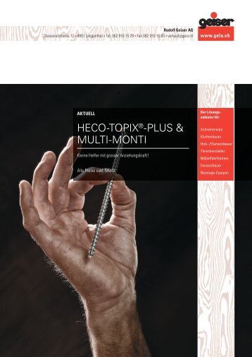 HECO-TOPIX-plus / Mulit-Monti DE