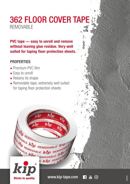 362 Floor Cover Tape