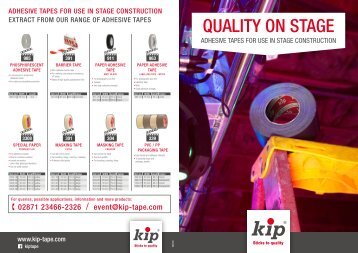 Stage & Entertainment Flyer