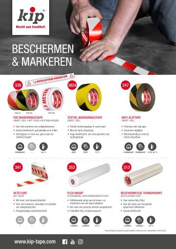 Beschermen en Maskeren Flyer