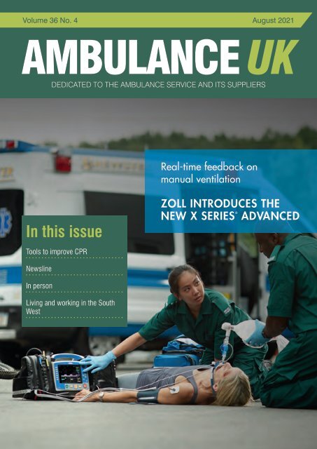 Ambulance UK August 2021