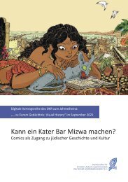 Kann ein Kater Bar Mizwa machen? Comics als Zugang zu jüdischer Geschichte und Kultur