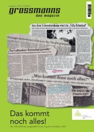 Grossmanns - Das Magazin - 01-2015