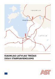 Igaunijas - Latvijas trešais 330 kV starpsavienojums