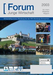 [Junge Wirtschaft - Wirtschaftsjunioren Würzburg