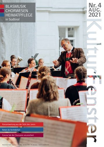 Kulturfenster Nr. 04|2021 - August 2021