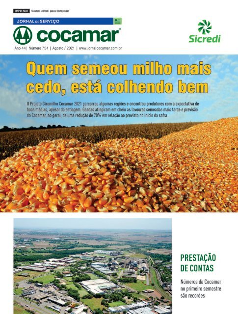 Jornal Cocamar Agosto 2021
