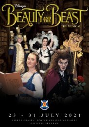 Beauty and the Beast: The Musical Program