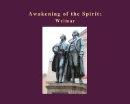 Awakening of the Spirit  Weimar 