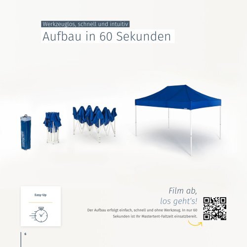 Produktkatalog Mastertent