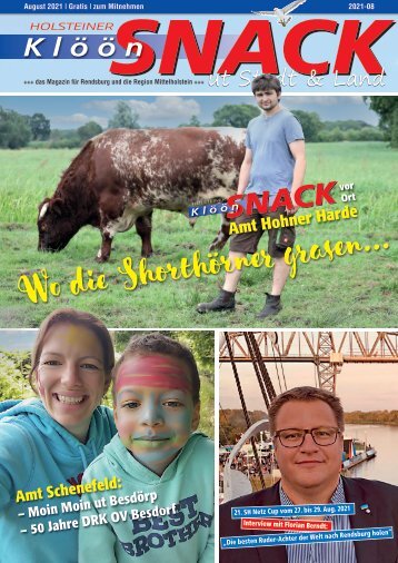 Holsteiner KlöönSNACK - Ausgabe August 2021
