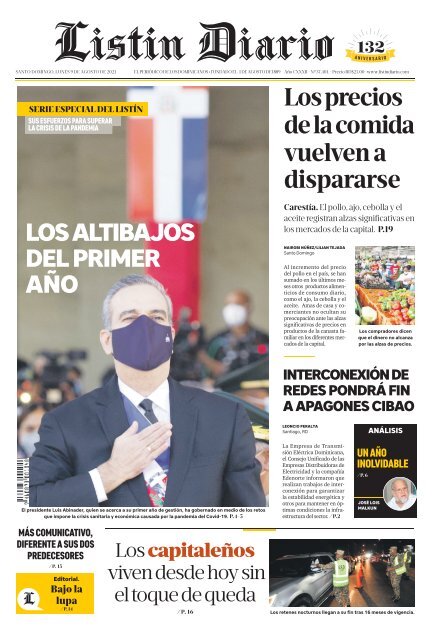 Listín Diario 09-08-2021
