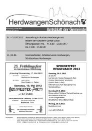 SPHINXTFEST HEGGELBACH 2012 - Herdwangen-Schönach