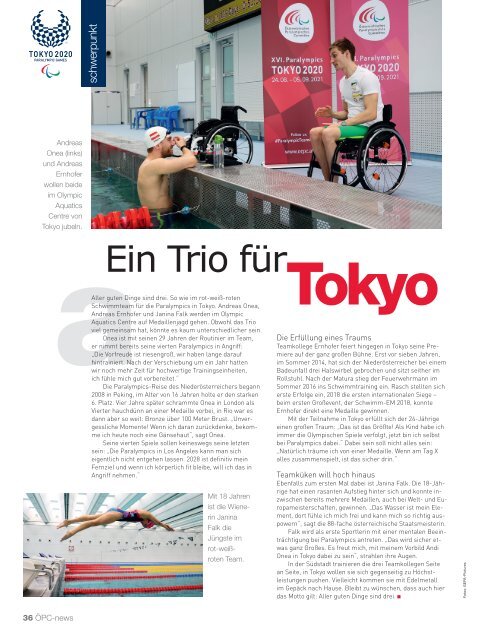 Paralympic News 1/21