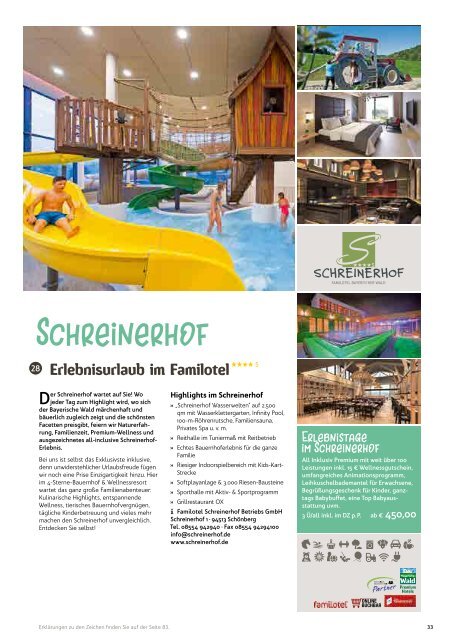 Familienurlaub Bayerischer Wald 2022