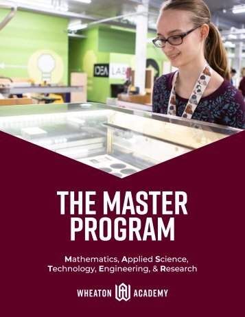 MASTER Program: Math, Applied Science, Technology, Engineering, Research