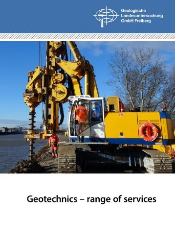 GLU - Geotechnis - range of services