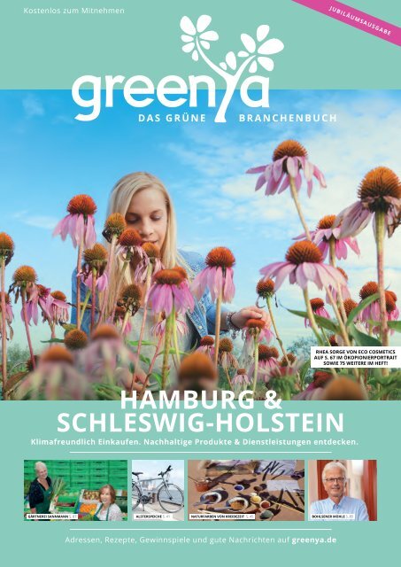 greenya | Das grüne Branchenbuch 2021/2022 Hamburg & Schleswig-Holstein