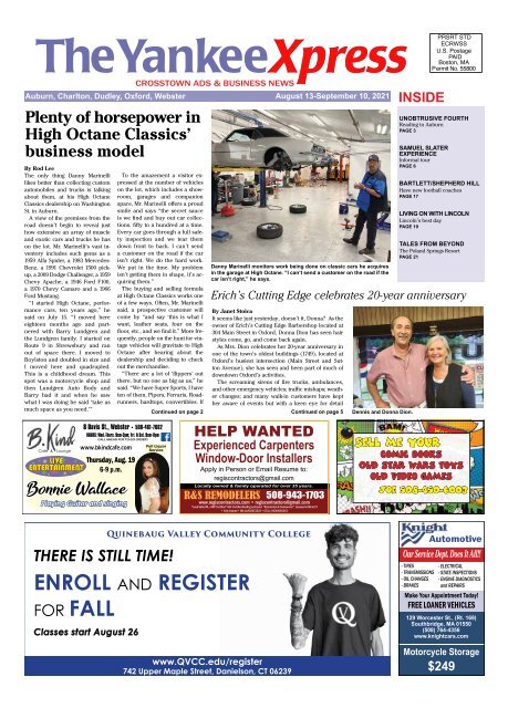 The Yankee Xpress August 13, 2021 Issue