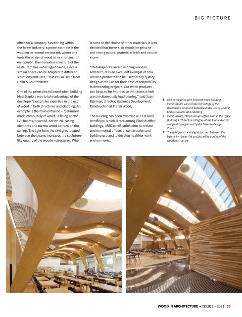 Wood In Architecture Issue 2, 2021