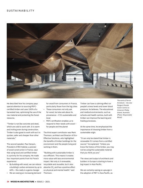 Wood In Architecture Issue 2, 2021