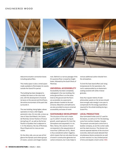 Wood In Architecture Issue 2, 2021