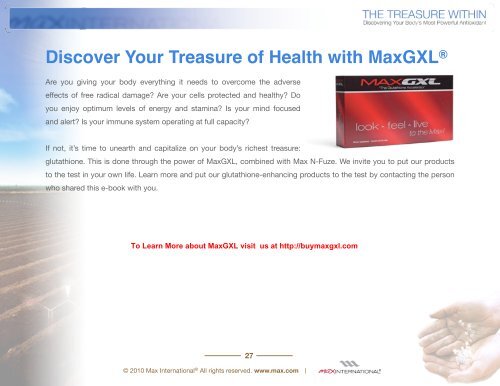 [ebook]MaxGXL: The Glutathione Accelerator - Amazon Web Services