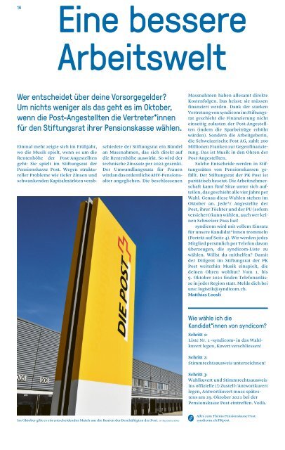 syndicom magazin Nr. 24