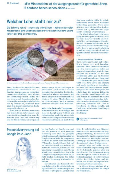 syndicom magazin Nr. 24