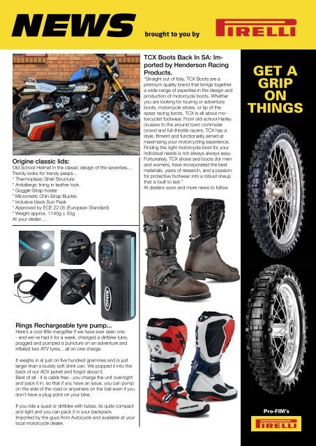 Dirt and Trail Magazine 2021