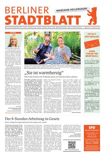 Berliner Stadtblatt | Marzahn-Hellersdorf | WAHL-SPECIAL
