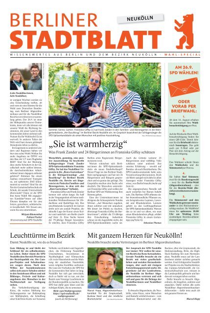 Berliner Stadtblatt | Neukölln | WAHL-SPECIAL