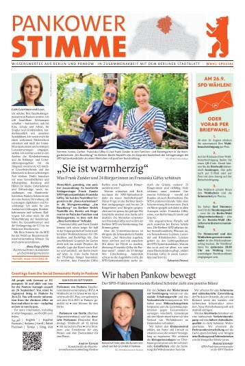 Pankower Stimme | WAHL-SPECIAL