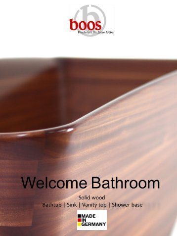 BOOS Wooden Bathroom