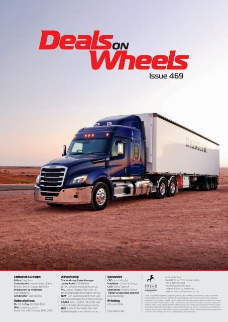 Deals on Wheels #469