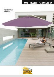 MAY Catalogue Residential Parasols