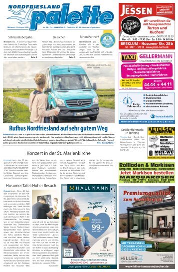 Nordfriesland Palette 32 2021