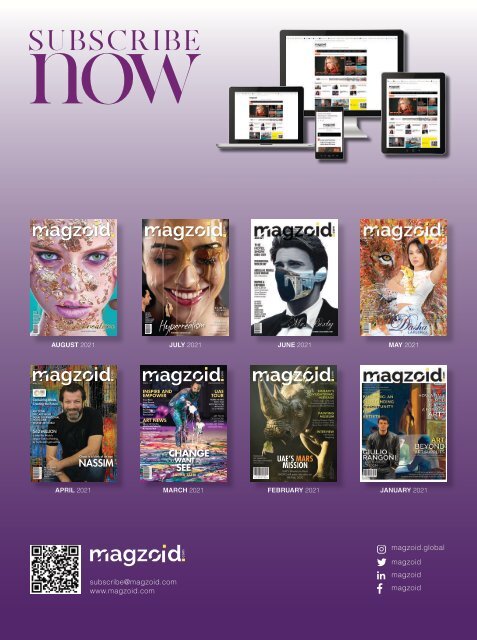  Magzoid Magazine - Luxury Magazine in the Creative Space | August 2021