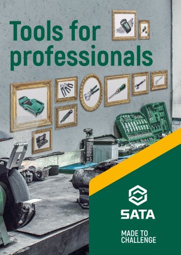 SATA - Broșură - Scule de mână pentru profesioniști (EN)
