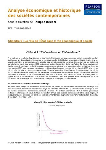 Analyse économique et historique des sociétés ... - Pearson