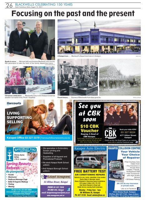 North Canterbury News: August 12, 2021