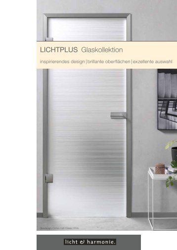 Licht&Harmonie LICHTPLUS Glass Door Collection
