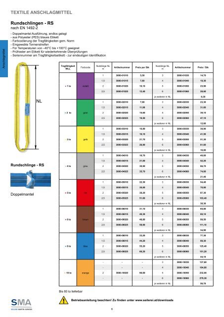 SMA - Fachkatalog 2022